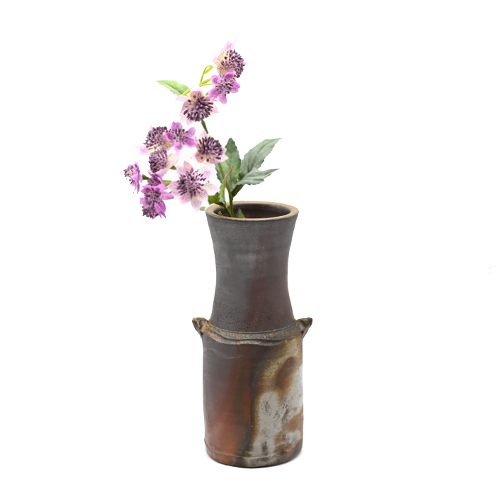 備前焼花入(桐箱付き)作家：松笠 浩三 - 備前焼通販ギャラリーしょうざん