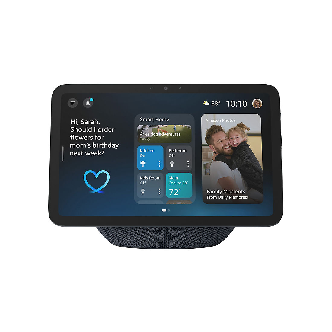 Amazon Echo Show 8 (Newest Model), Vibrant HD 8.7