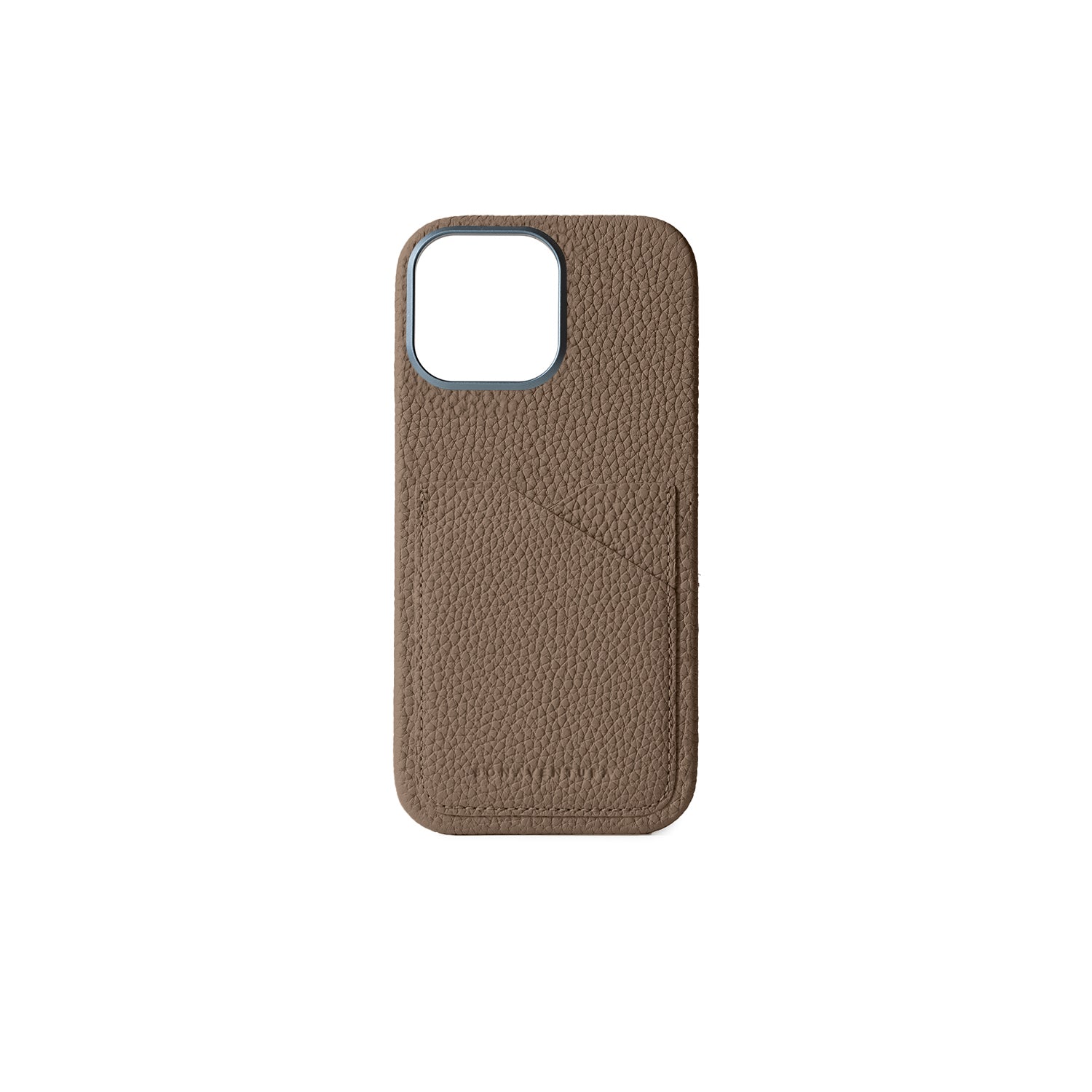 iPhone 16 Pro Max Back Cover Case Shrink Leather