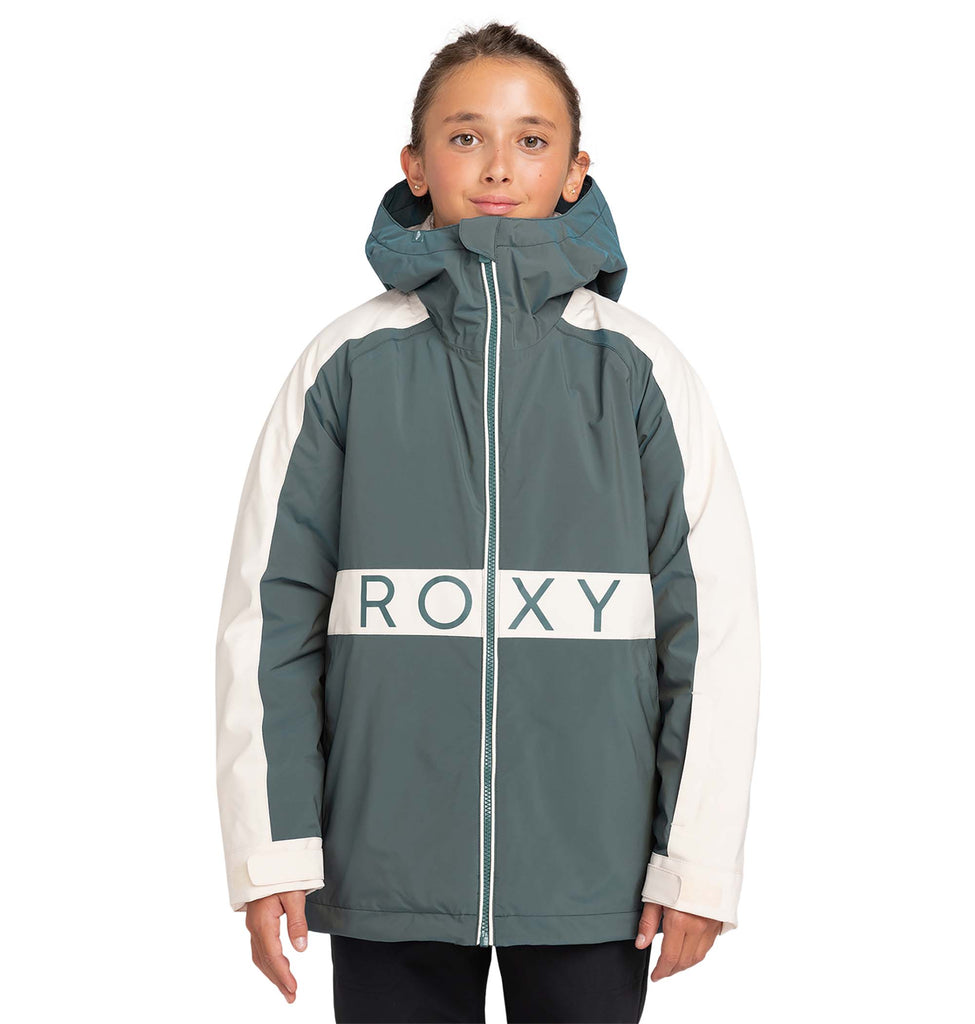 OUTLET】【REGULAR FIT】 (130-150cm向け)10K Roxy キッズ SNOWMIST