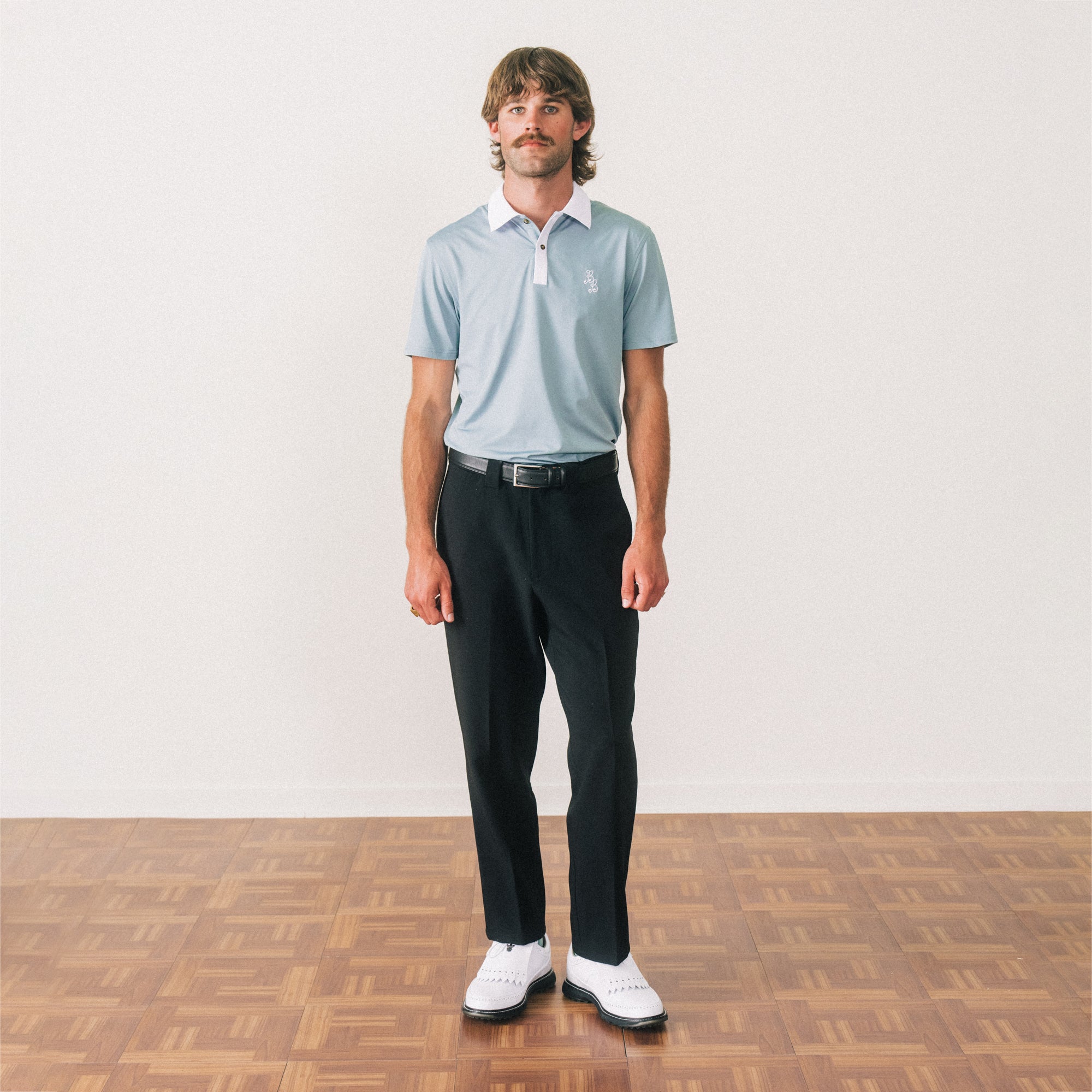 Essentials Athletic Polo - Bogey Blue – Bogey Boys