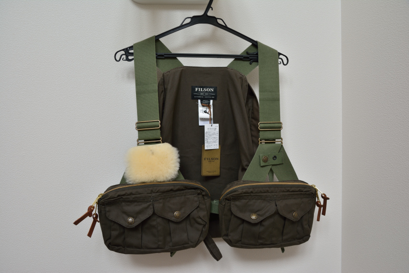 FILSON フィルソン 「FOUL WEATHER FLY FISHING VEST」購入！＆オイル