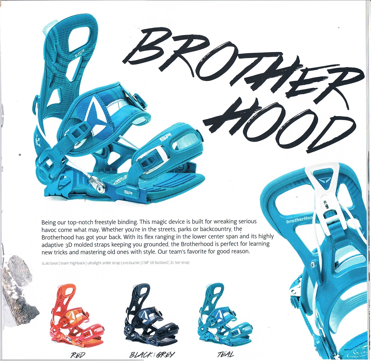 2016-2017 SP BINDINGS(SPﾋﾞﾝﾃﾞｨﾝｸﾞ) BROTHERHOOD(ﾌﾞﾗｻﾞｰﾌｯﾄﾞ