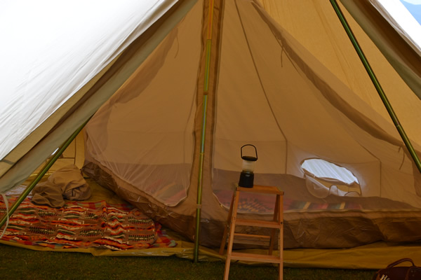 キャンバスキャンプ シブレー500 テントのインナー「1／4」を購入して