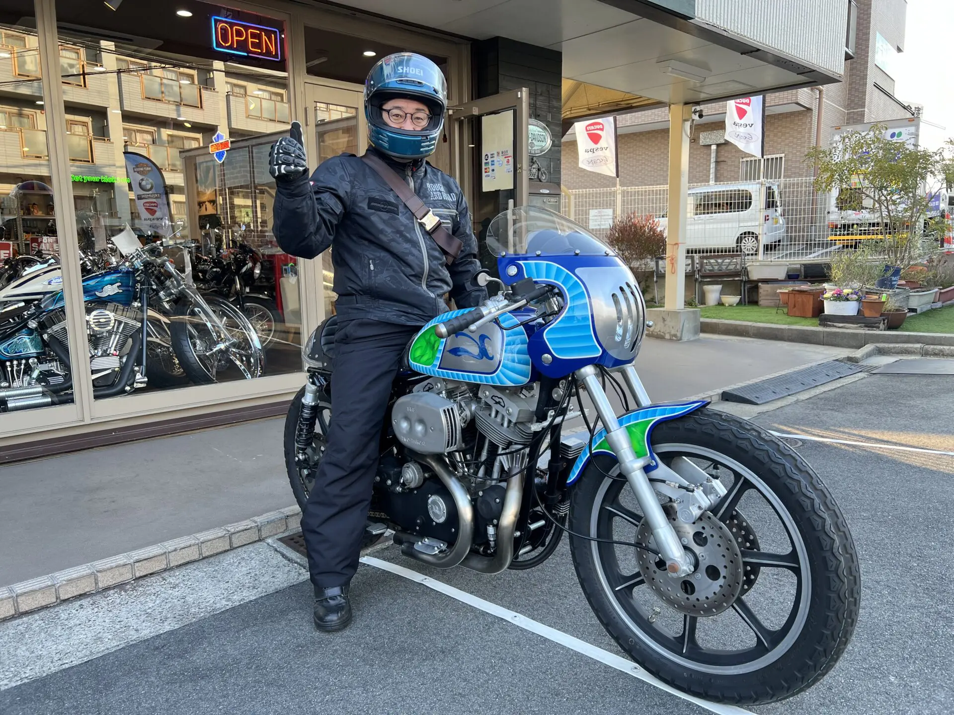 スタッフKEI】H-D XLCR Ken'Sファクトリーカスタム納車！ – Escape Blog