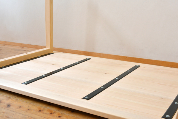 ひのき無垢 「ロの字」脚のテーブル | HINOKICRAFT