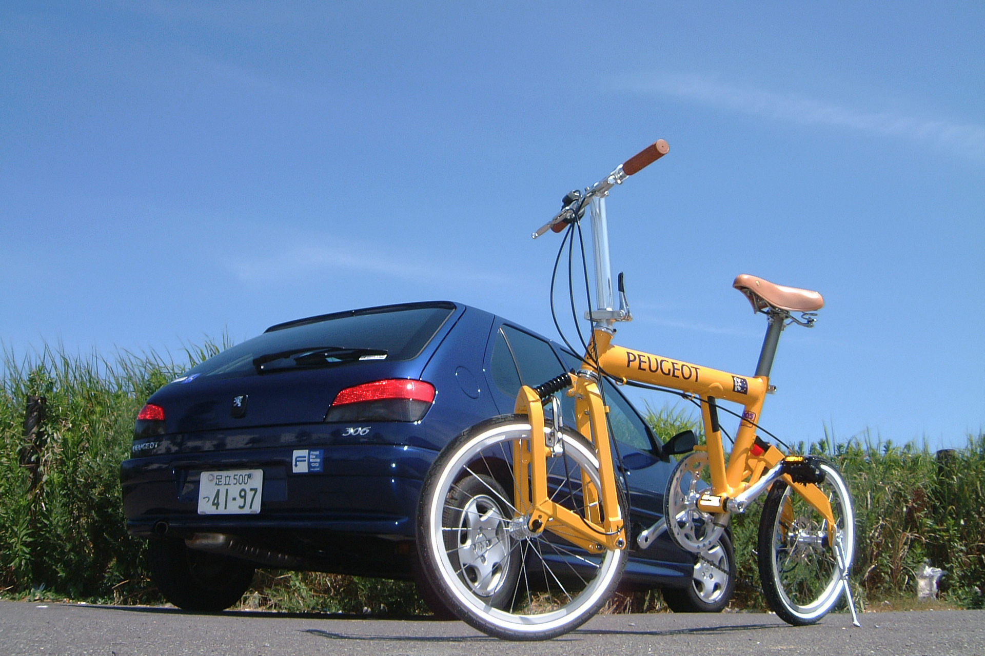 20年もののミニベロ PEUGEOT Pacific-18 に久しぶりに乗ってみた – 酔