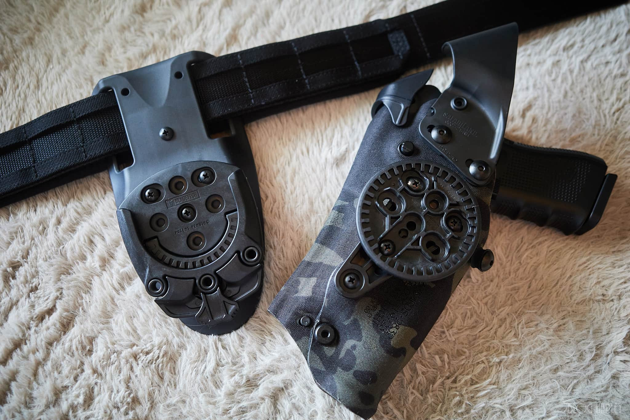 サバゲー用ホルスター】Blade-Techテックマウント＆Dドロップ