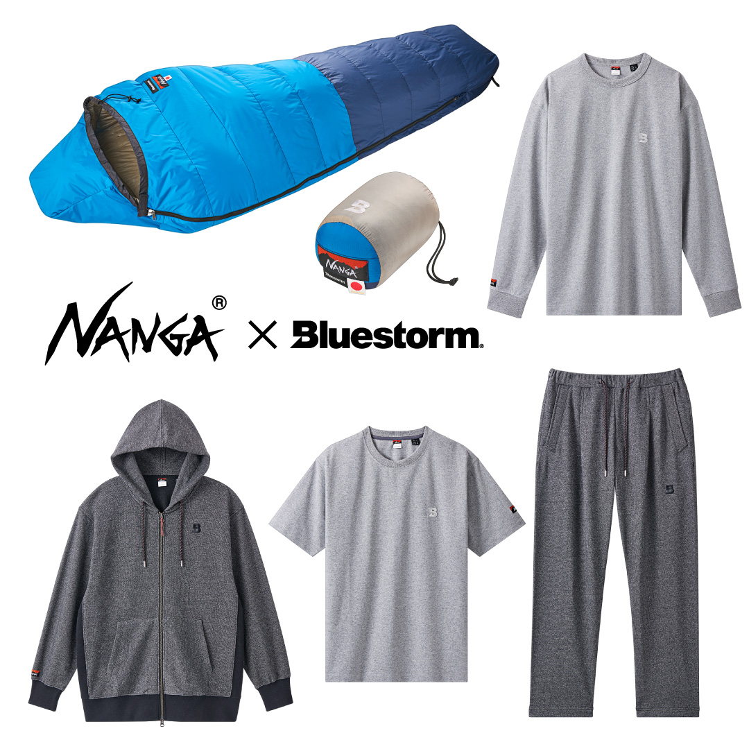 NANGA×Bluestorm スリーピングバッグ120 BSJ-SB1｜Products 製品情報