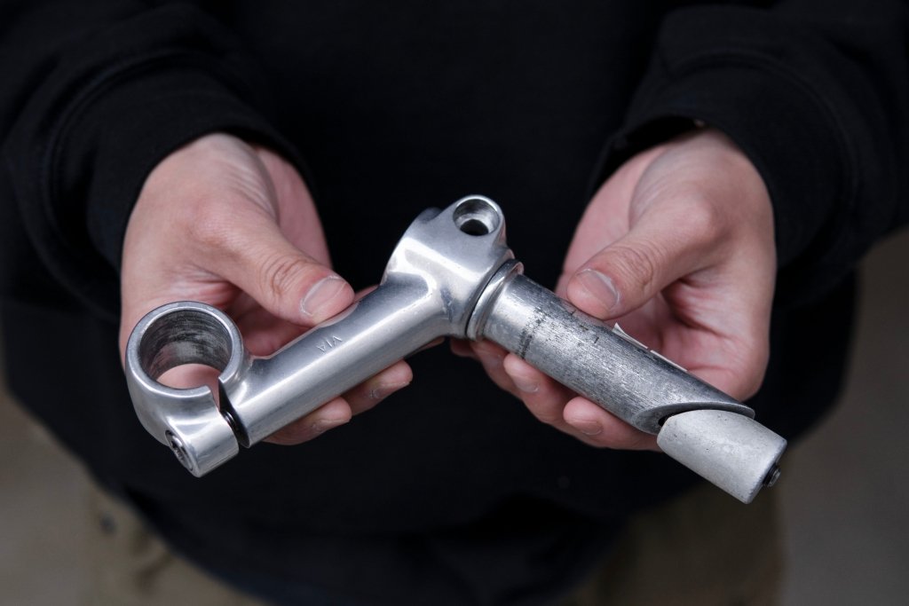 NITTO VIAステム (天返しステム） 85mm 【USED】