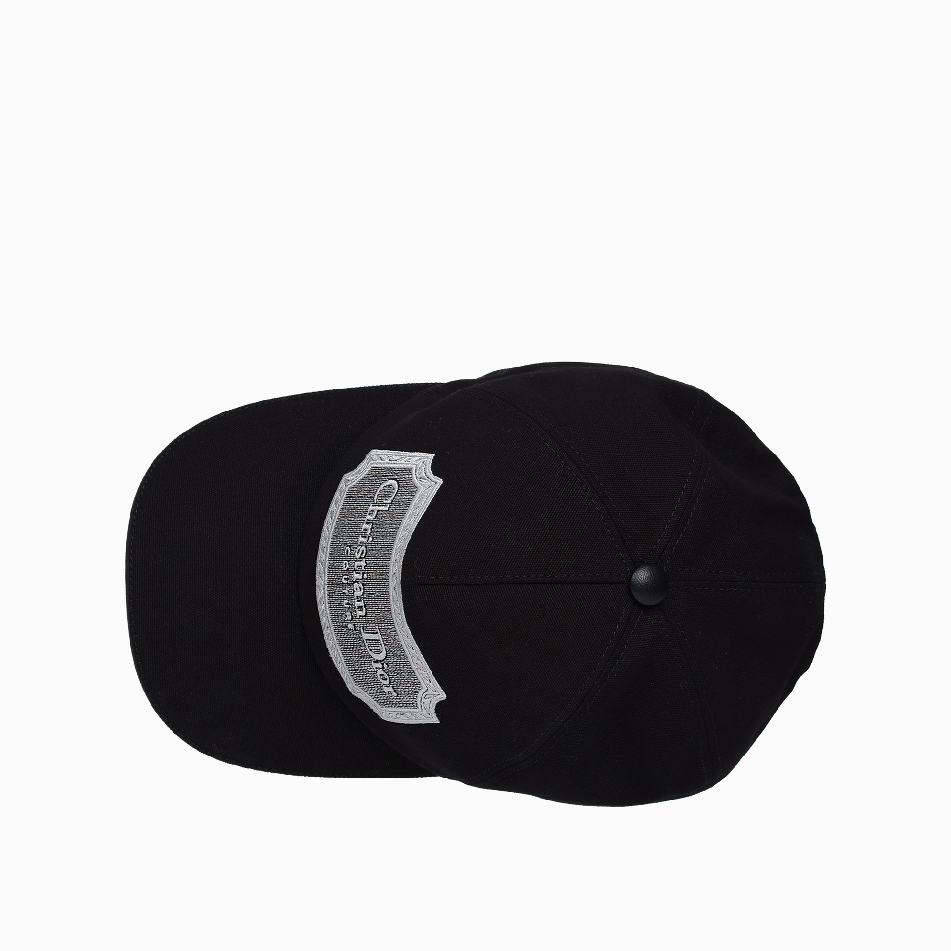 クチュールロゴ ベースボールキャップ ブラック - ブランドジャパン