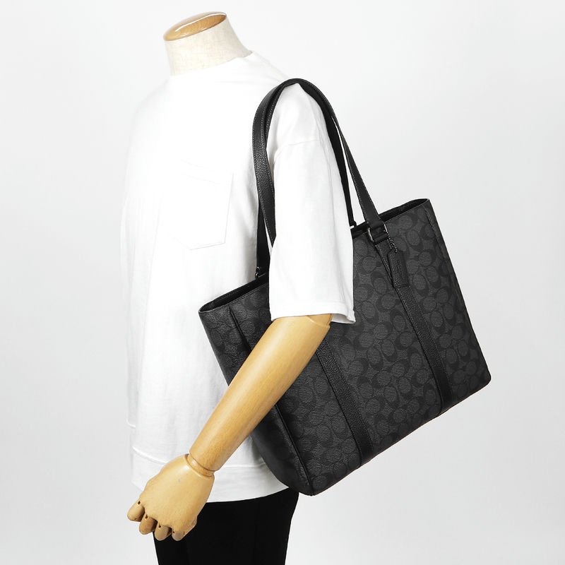 Brandol / COACH コーチ トートバッグ シグネチャー キャンバス