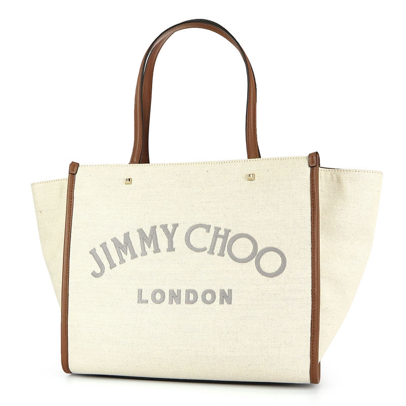 Brandol / JIMMY CHOO ジミーチュウ トートバッグ ロゴ キャンバス