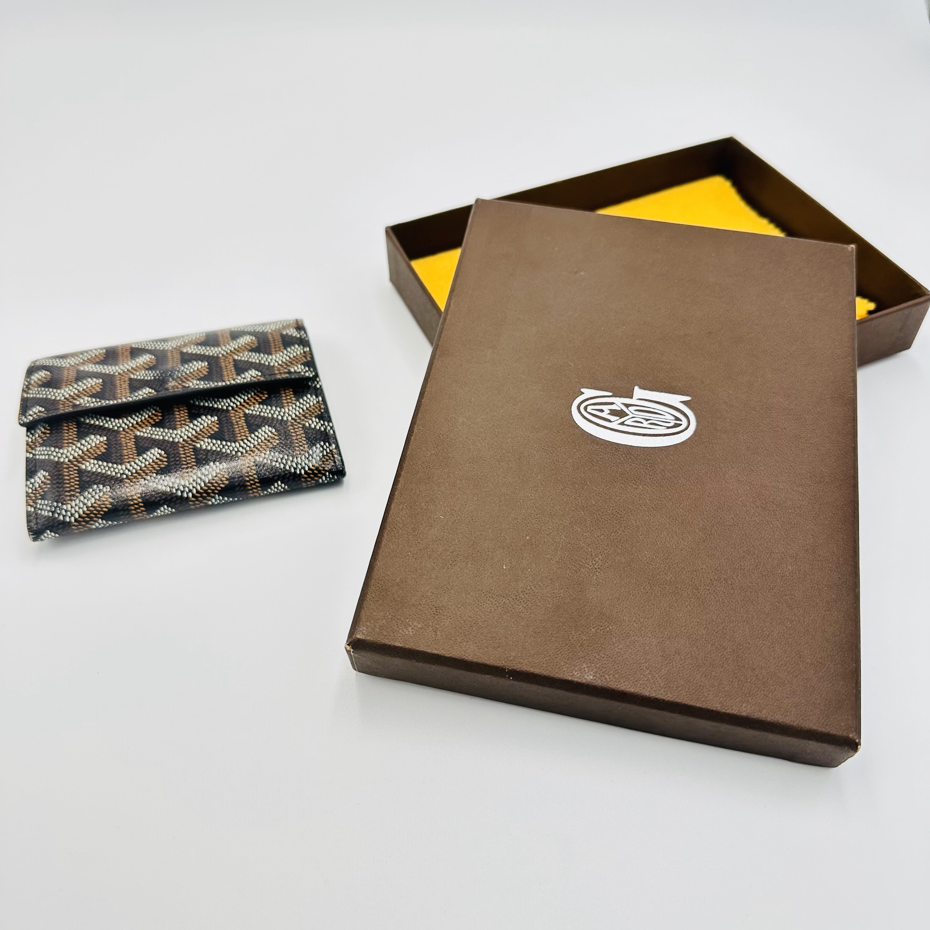 ゴヤール GOYARD マリニーウォレット レザー コインケース ブラック