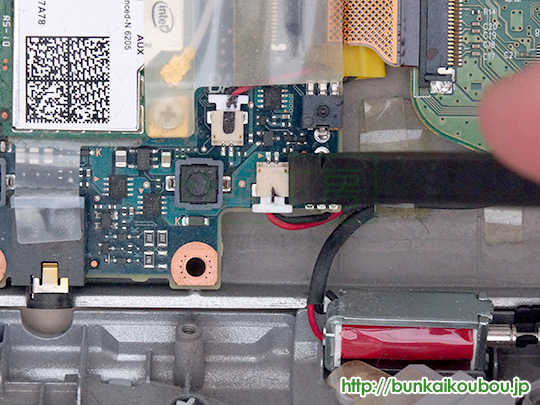 分解工房・Panasonic Let'snote CF-SX1/CF-SX2/DVDドライブ交換修理方法