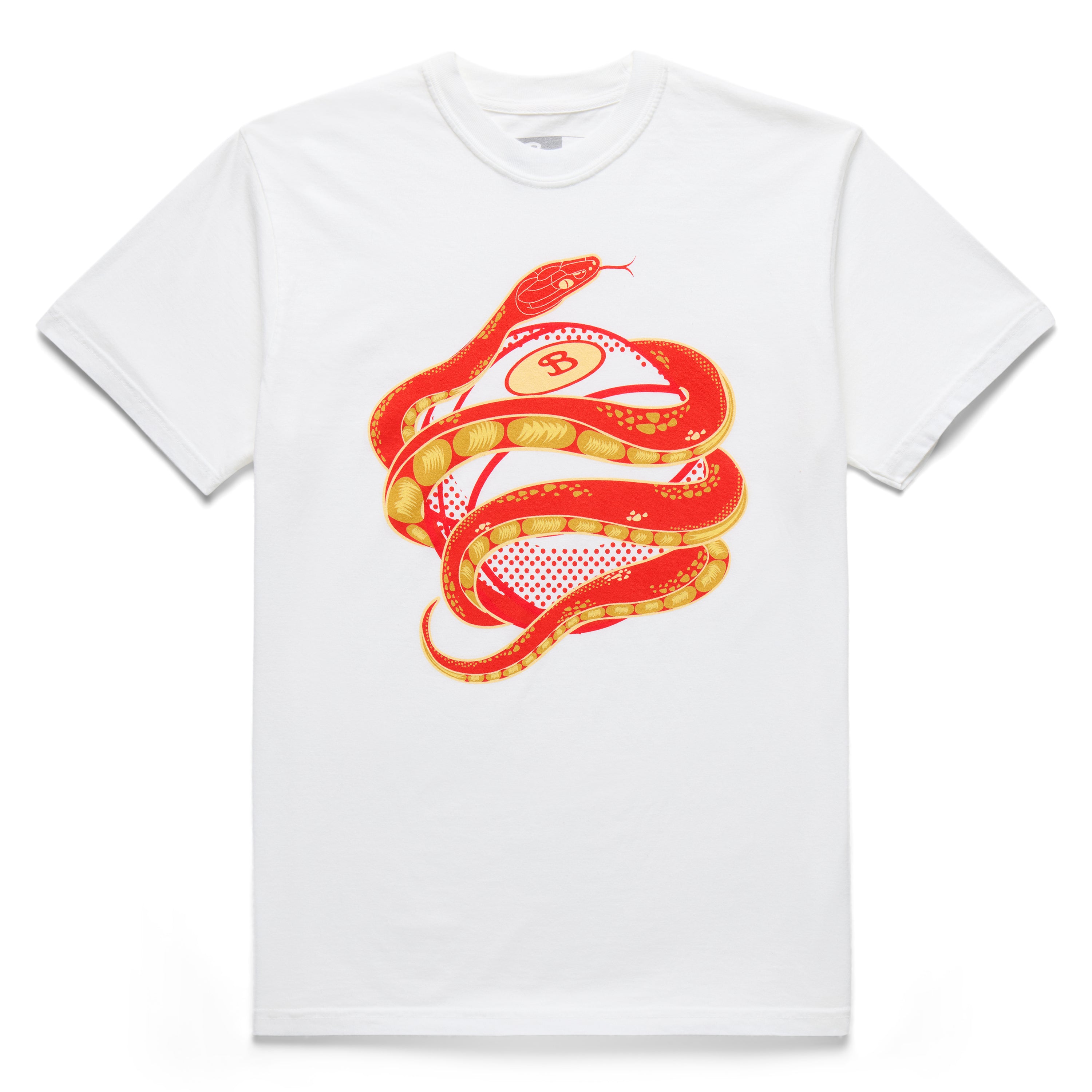 Bucketsquad Wood Snake Tee | Premium Basketball T-Shirt