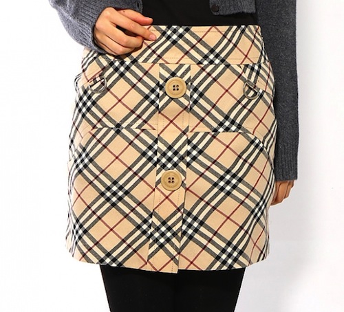バーバリーブルーレーベル ノバチェック柄スカート人気ランキング