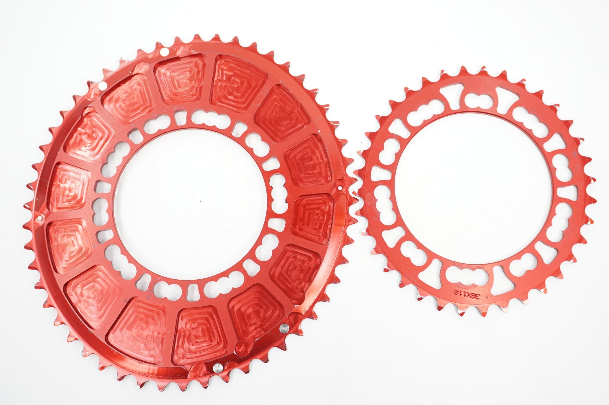 ROTOR 「ローター」 Q-RINGS TEST 52-36t 110BCD チェーンリング