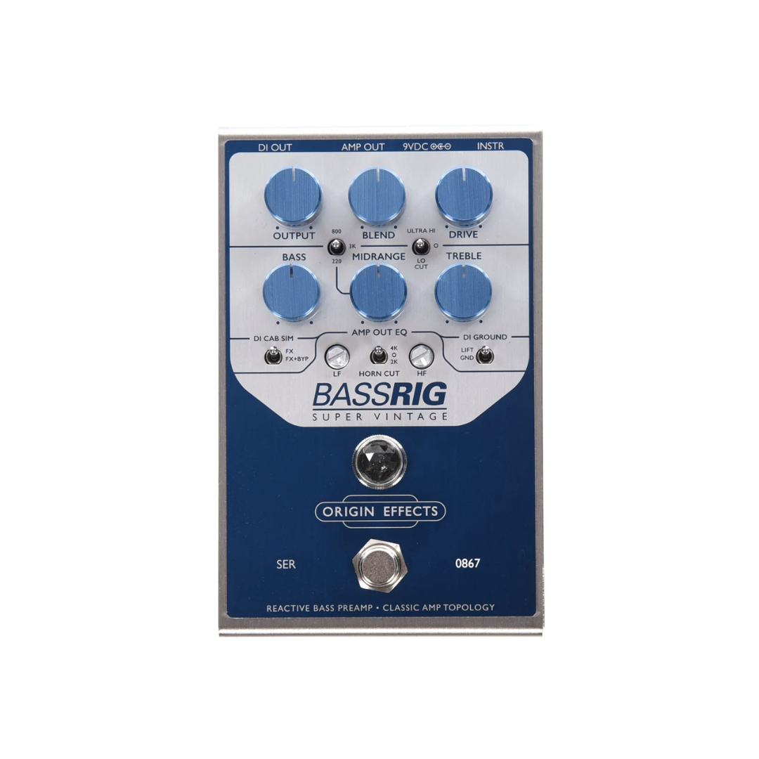 Origin Effects BassRIG Super Vintage – BuyOrBorrow Music