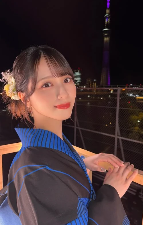 LOVE佐々木舞香、Instagramで浴衣姿を披露！令和の見返り美人図に採用