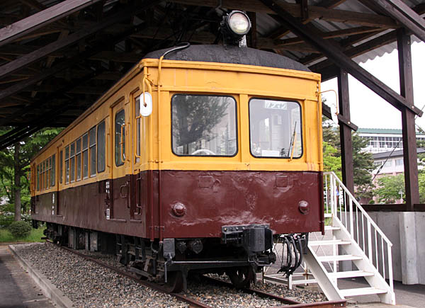 蒲原鉄道モハ41保存車