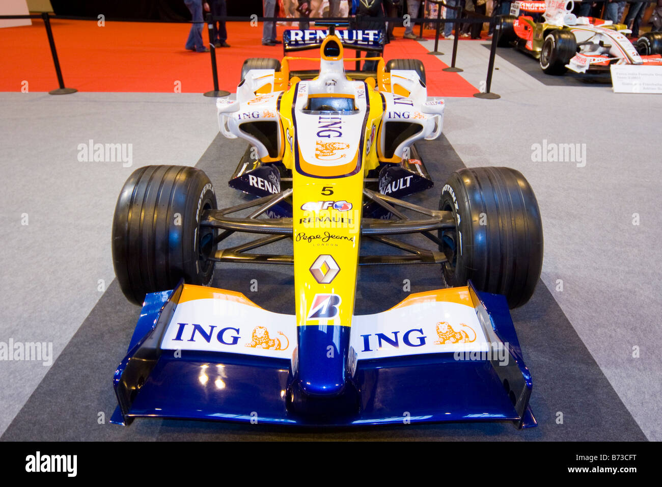 Renault F1 2008 - R28 Stock Photo - Alamy