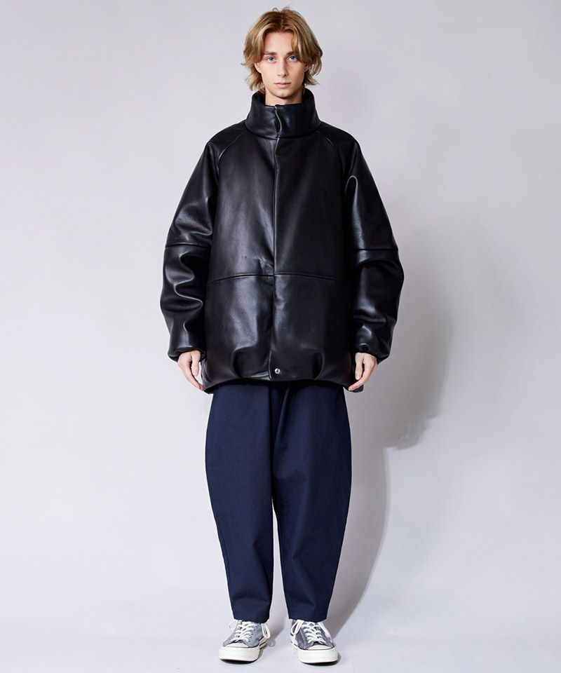 rehacer(レアセル)】 Beatle Sheep Leather Down レザーダウン