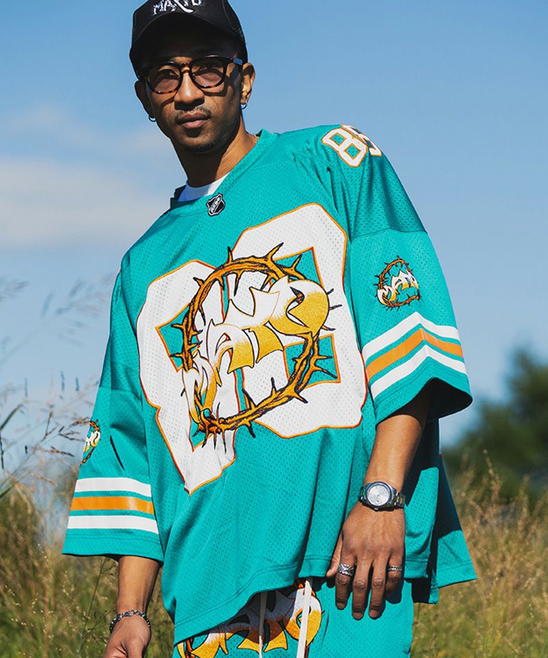 50%OFF【MAYO(メイヨー)】MAYO THORNS EMBROIDERY GAME SHIRT ゲーム