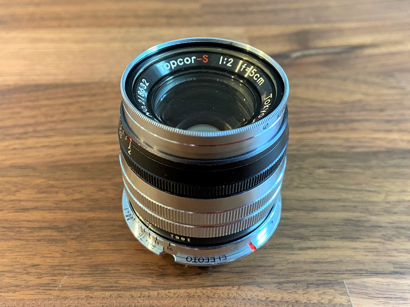 LEOTAX & 東京光学トプコールS 50mmf2 トプコンの銘玉 Topcor-S