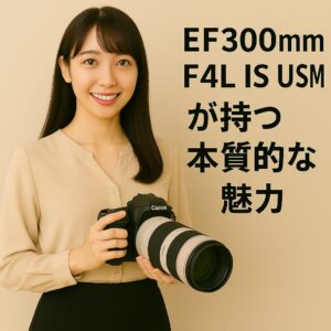 EF300mm F4L IS USMの魅力と実力 小型望遠レンズで広がる撮影スタイル