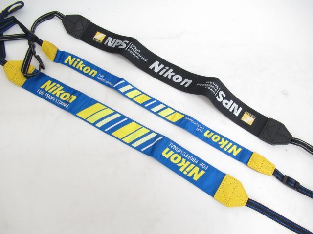 高額買取実施中!!】Nikon プロストラップ Nikon FOR PROFESSIONAL/NPS