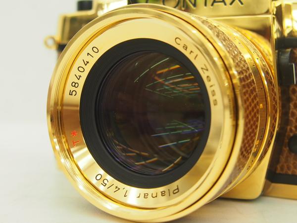 高額買取実施中!!】CONTAX RTS ゴールド 50周年 コンタックス 限定 金