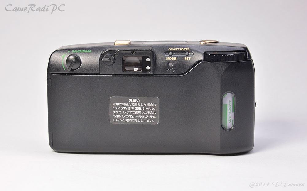 OLYMPUS μ ZOOM 120 コンパクトフィルムカメラ パノラマ 黒 μ（ミュー