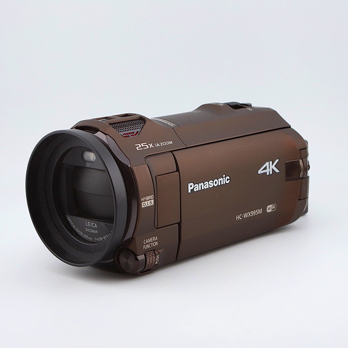 Panasonic HC-WX995M 4Kビデオカメラ 新品 バッテリー2個付 概要