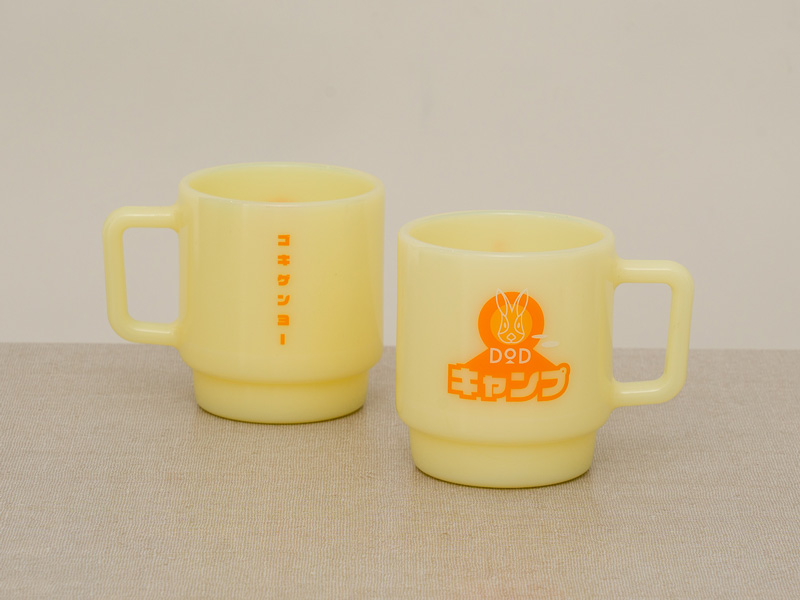 DODからミルクガラス製マグカップ「ウサキングマグ」登場 | キャンプ