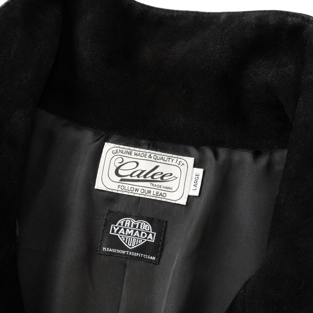 TSY LEATHER TRACK JACKET – CALEE ONLINE STORE