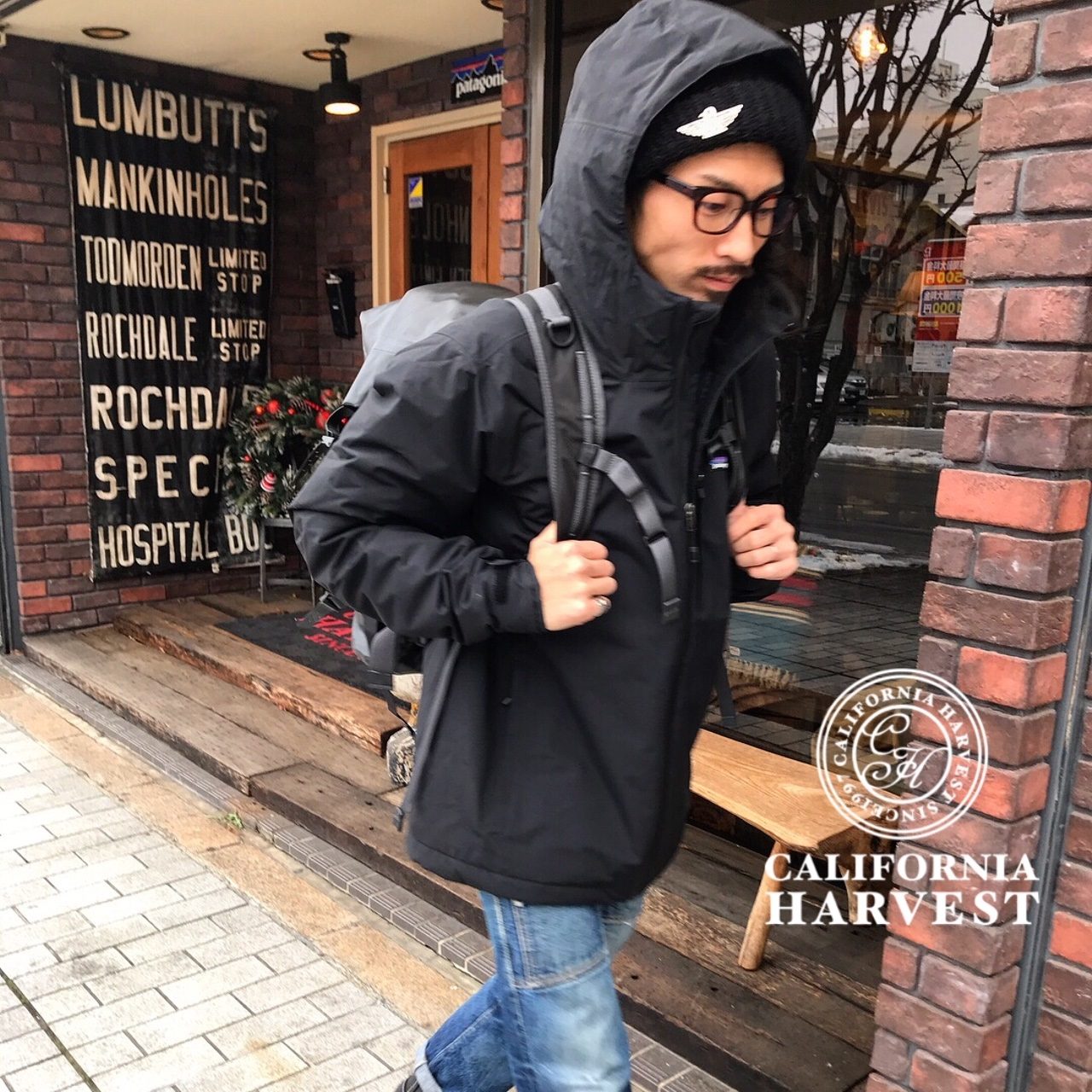 patagonia ウィンドスウィープダウンフーディ | CALIFORNIA HARVEST