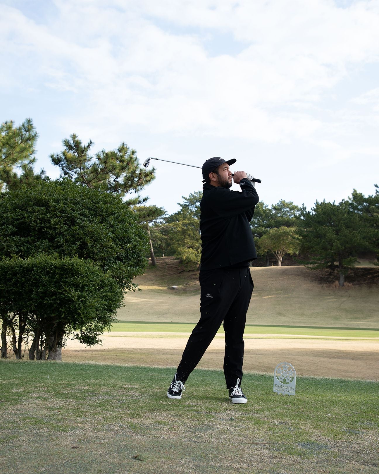 SUPERTHANKS × Cph/Golf™️ #SKIPPER SHIRTS - BLACK - – Cph/Golf™︎