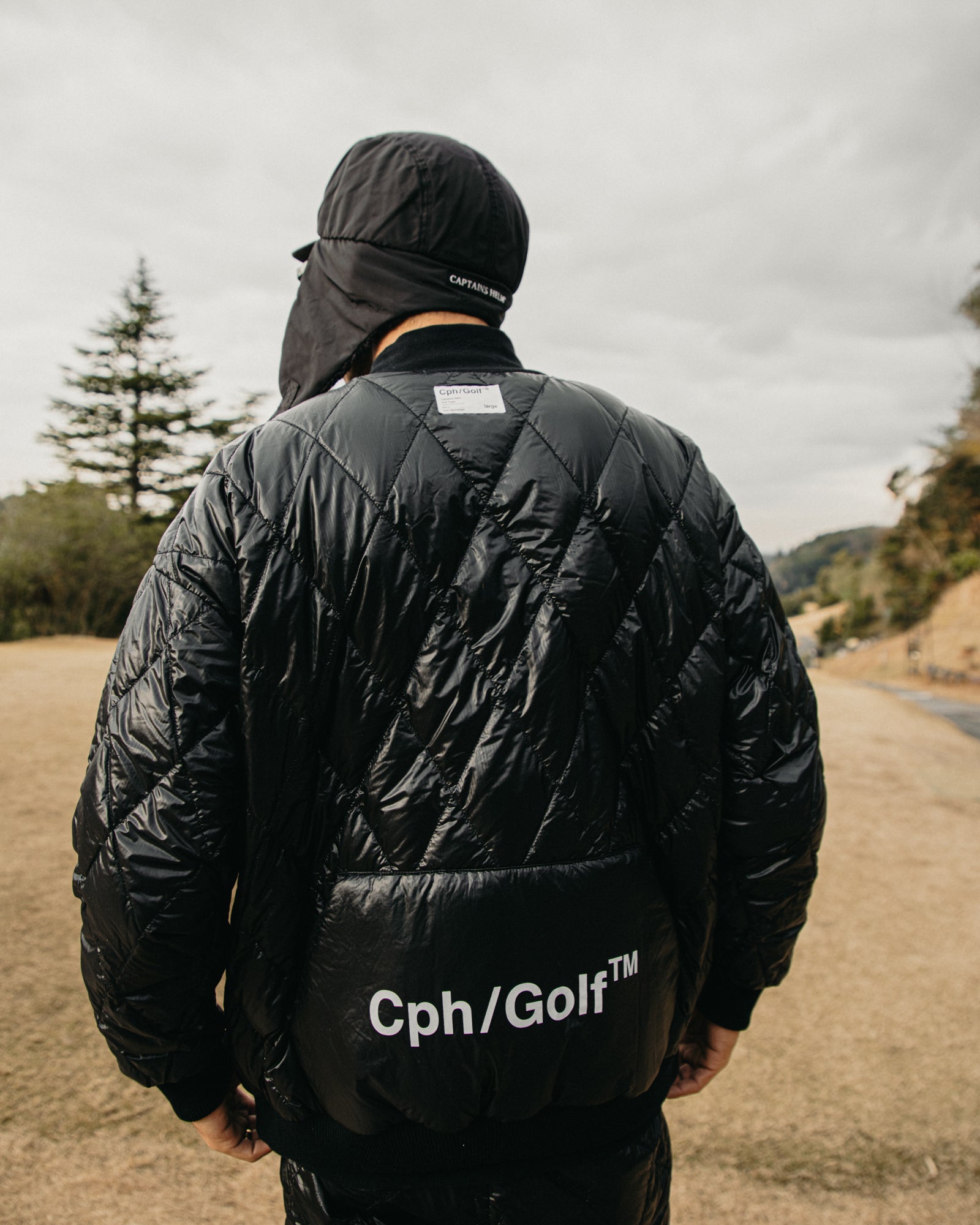 NANGA® × Cph/Golf™ #QLT DOWN TRACK PANTS - BLACK - – Cph/Golf™︎