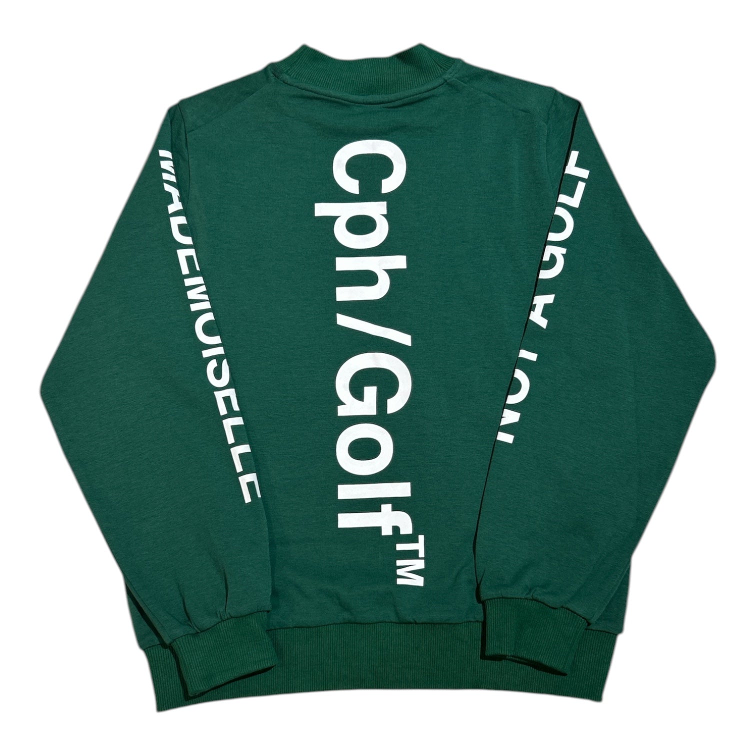 WOMEN] Cph/Golf LOGO LS MOCK NECK TEE GREEN – Cph/Golf™︎