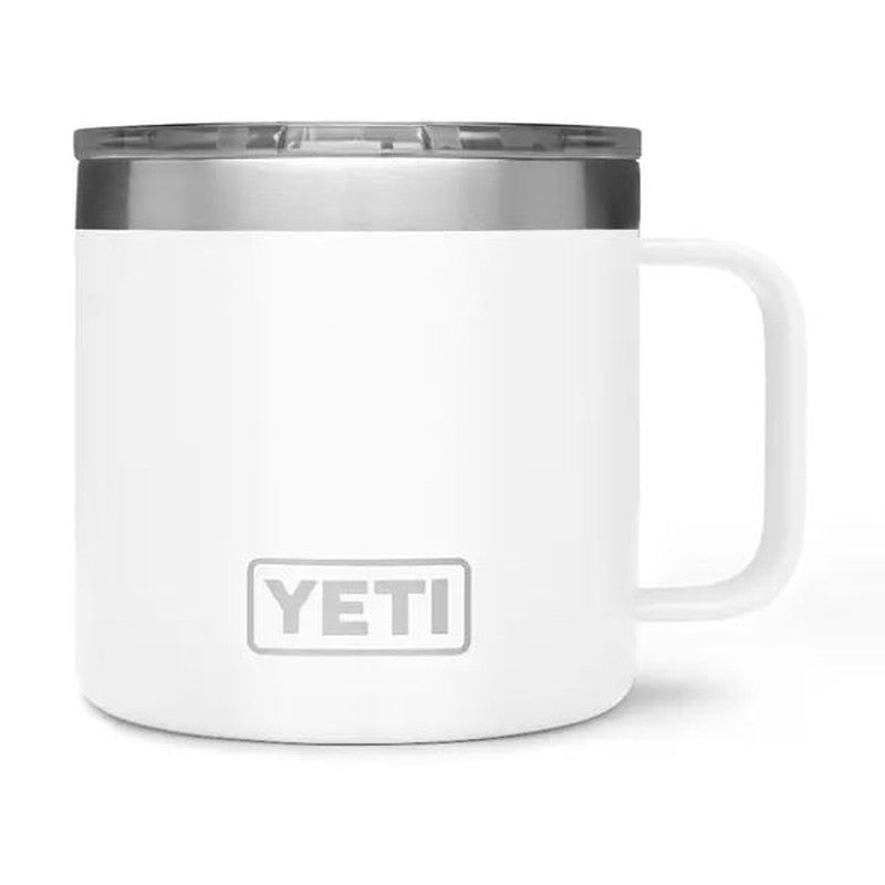 CAPELLA YETI RAMBLER 14 OZ MUG WITH MAGSLIDER LID - WHITE