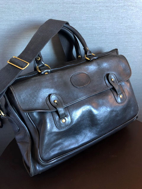 希少 80s GHURKA No.17 レザーバッグ MH刻印 ヴィンテージ 希少 80s