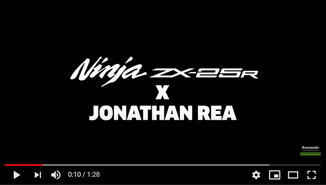 カワサキ・Ninja ZX-25R新情報｜05/22公開のオフィシャル動画から