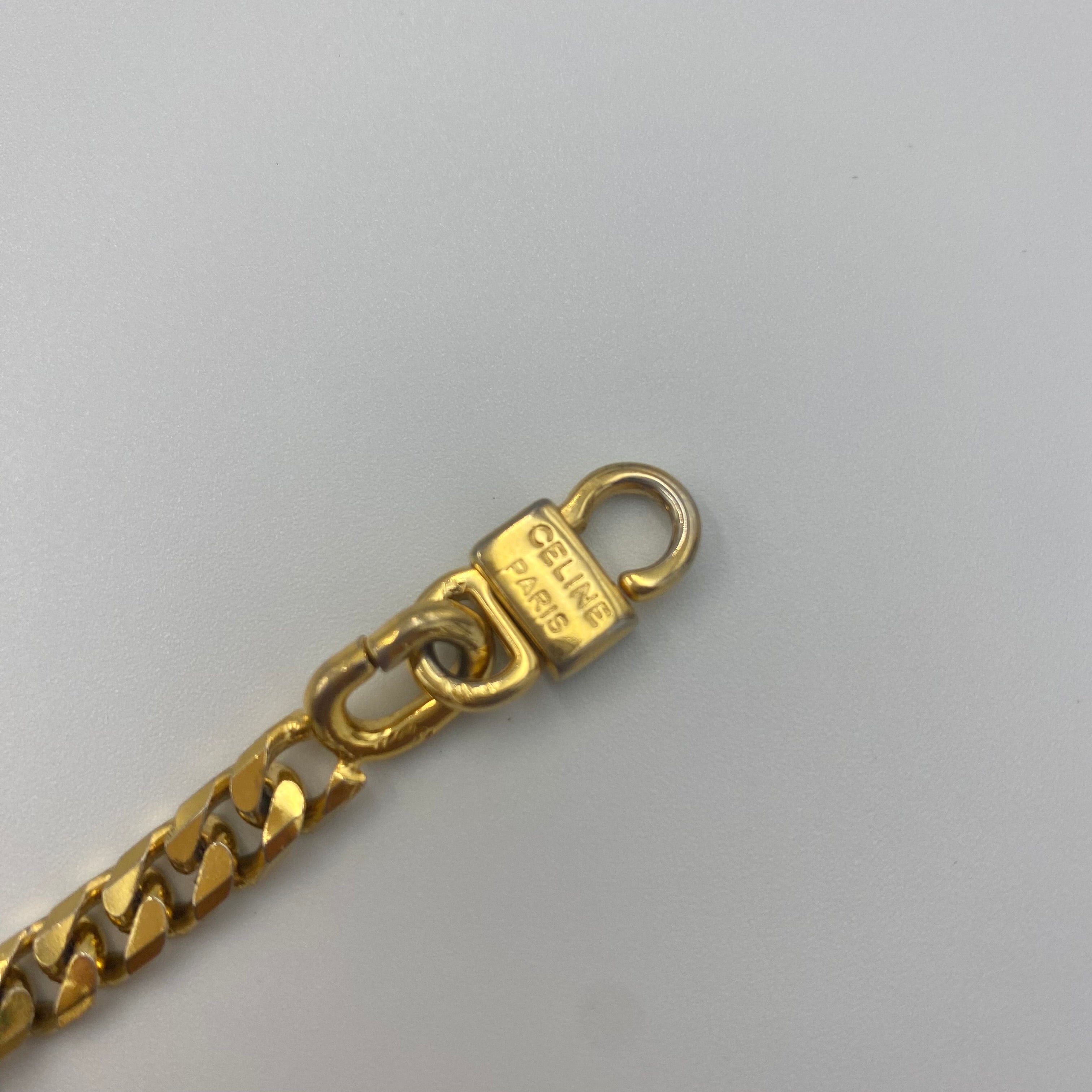 CELINE サルキー コインモチーフ 喜平 ブレスレット