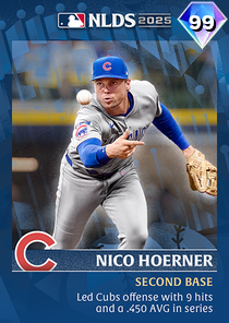Nico Hoerner, 99 2025 Postseason - MLB the Show 25