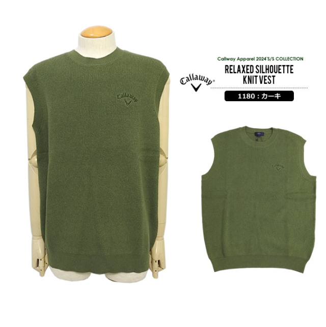 Callaway Apparel［キャロウェイアパレル］リラックスシルエットクルー