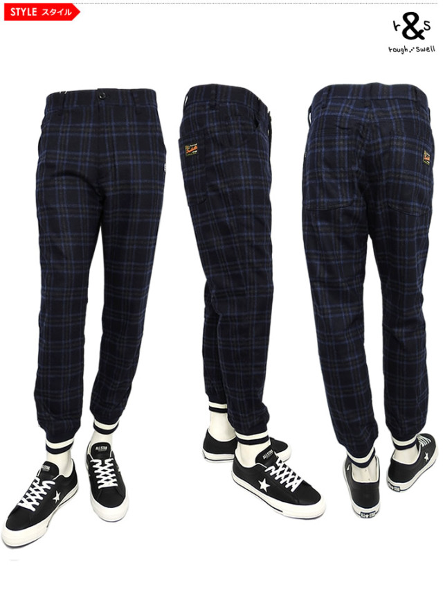 rough&swell［ラフアンドスウェル］NEW CHECKED BOLT/ウールチェック