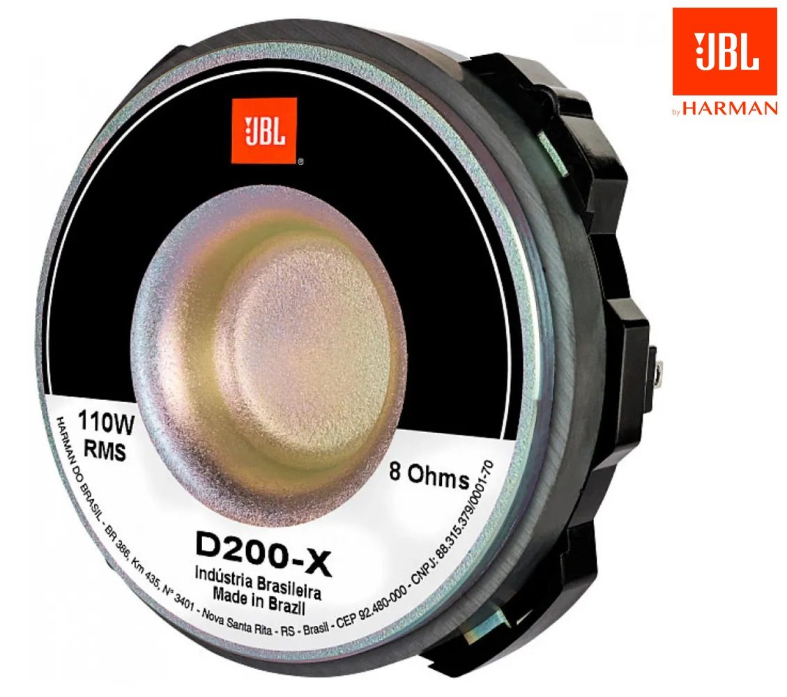 JBL D200X ホーンドライバー 1インチ フェノリック 8Ω 110Watts
