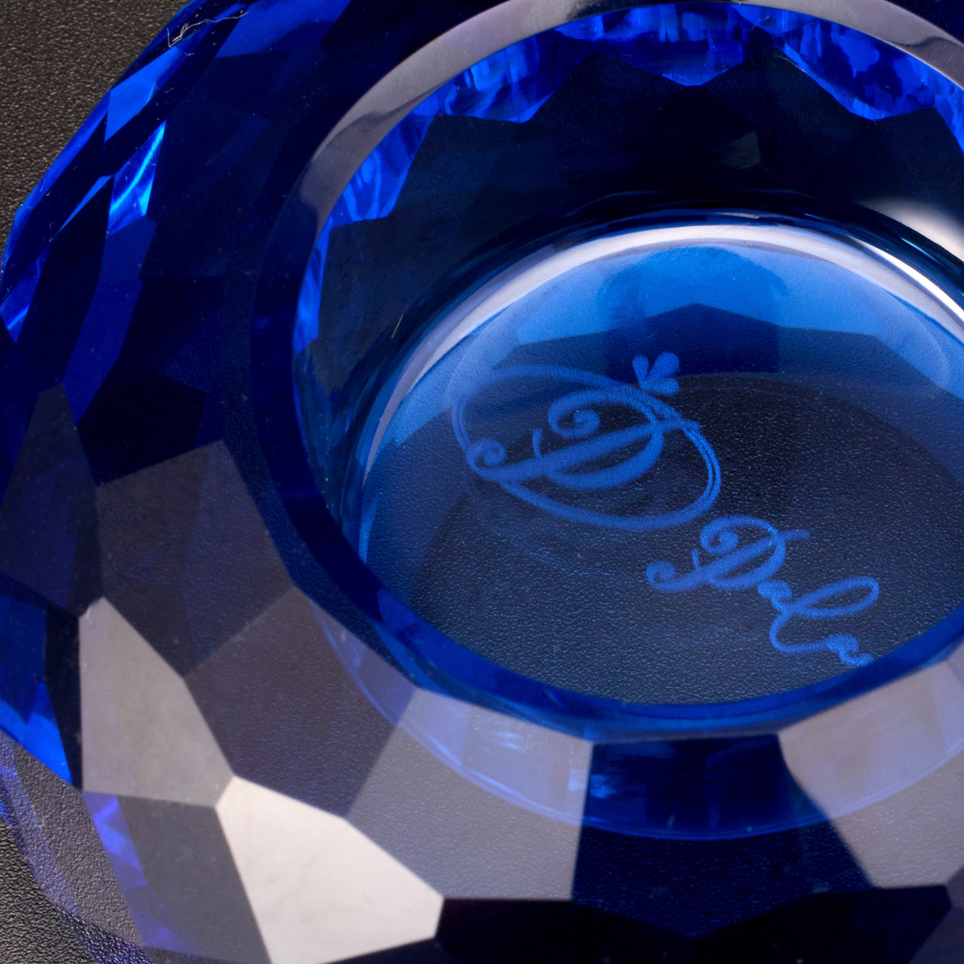 クリスタルキャンドルホルダー「ブルー」 – Palazzo