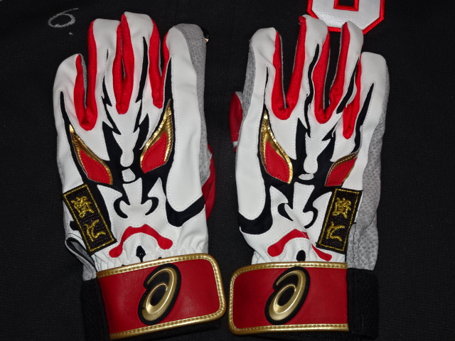 千葉ロッテマリーンズ 井口資仁 直筆サイン入り バッティンググローブ